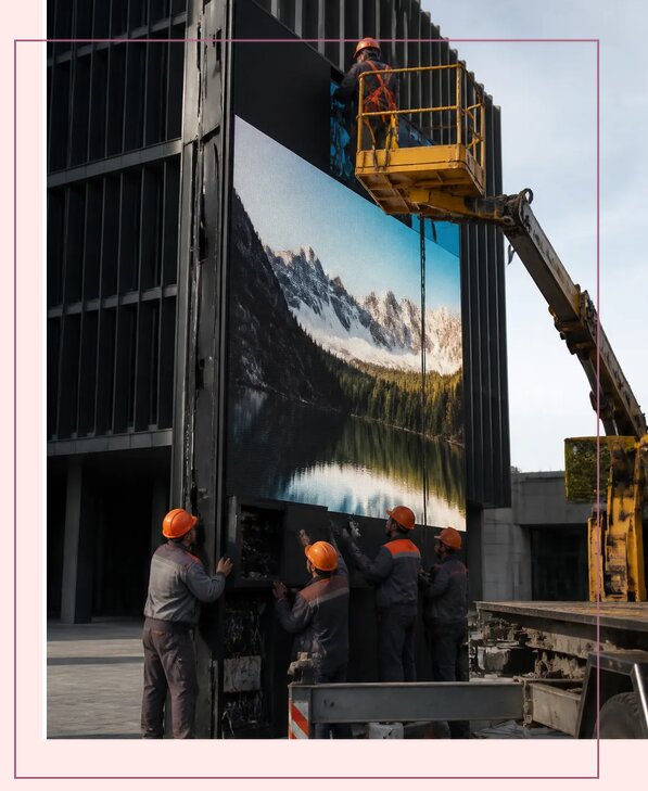 Размещение DOOH рекламы в Курске на цифровых экранах
