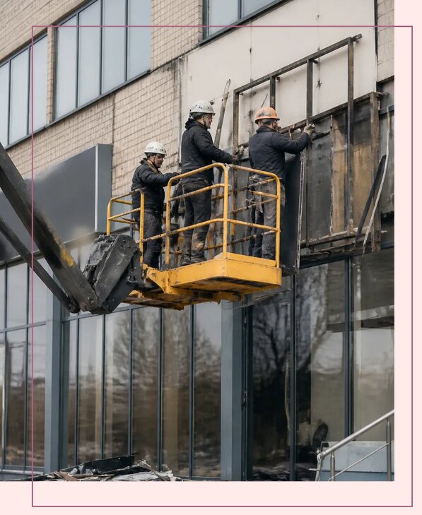 Демонтаж наружной рекламы в Курске по цене от 5733 р. | Аванза-Кус